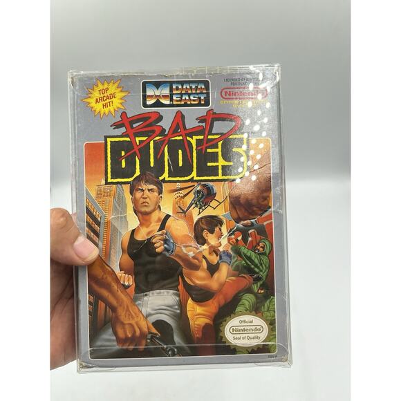 Bad Dudes - Nintendo NES - With Original Box - Tested - Authentic - Picture 10 of 12